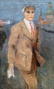 Натан Альтман - Маяковский, 1930-е (холст, масло)