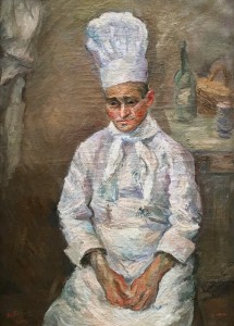 Роберт Фальк - Повар, 1932 (холст, масло)