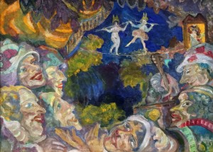 Сергей Судейкин - Гротеск, 1907 (холст, масло)