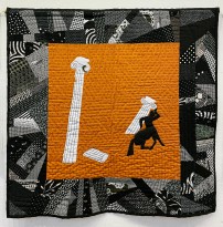 Татьяна Чурсинова — Из жизни кентавров. (текстильный коллаж).