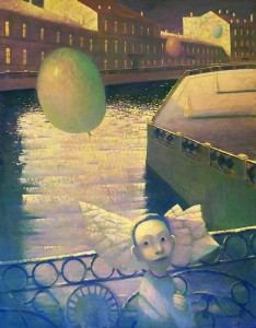 Александр Базарин - Шарик, 2002 (холст, масло)