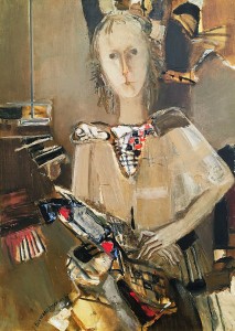 Валентина Бахчеван - Наташа, 1987 (холст, масло)