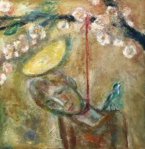 Виталий Тюленев - Ласковый вечер, 1990 (холст, масло)