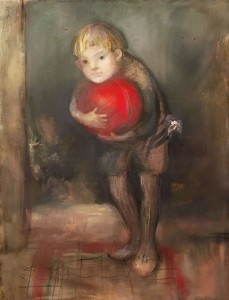 Елена Утенкова-Тихонова - Мячик, 2004 (холст, масло)