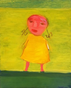 Елена Фигурина - Девочка, 2002 (холст, масло)