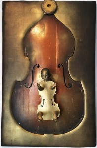 Софья Азархи - Великая мать, 2008 (дека скрипки, дека контрабаса)