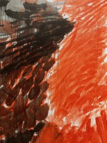 Чжан Хуань - Перерождение № 1  (холст, акрил) фрагмент