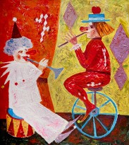 Игорь Клюшкин — Дуэт (холст, масло), 2020