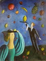 Ирина Ракова — Сон (холст, масло), 1991