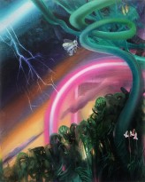 Арт-группа crocodilePOWER - Связь, 2020 (холст, масло)