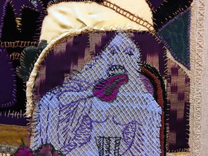 Вера Гаранина - Иллюстрация к 'Рукописи, найденной в Сарагосе' - Ужин с привидением (фрагмент)