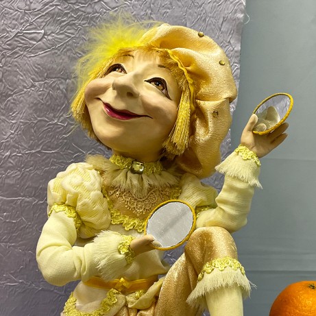 Татьяна Шарф — Солнечный зайчик (смешанная техника).