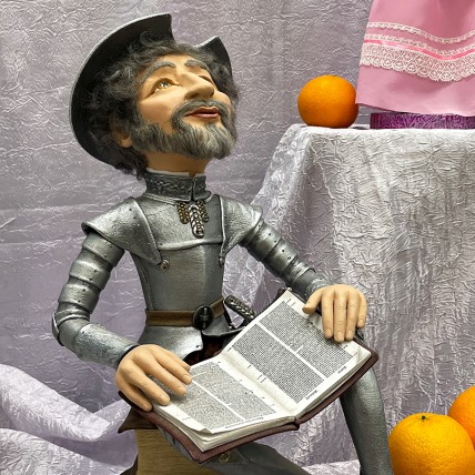 Татьяна Шарф — Дон Кихот и Щелкунчик (смешанная техника).