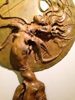 Даши Намдаков — Амазонки (фрагмент), 2018 (бронза, патина)