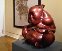 Даши Намдаков — Великий чемпион, 2010 (бронза, патина)