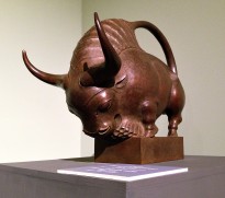 Даши Намдаков — Серия 'Восточный календарь', Бык, 2015 (бронза, патина)
