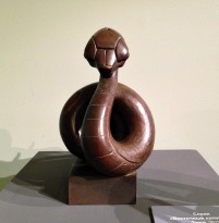 Даши Намдаков — Серия 'Восточный календарь', Змея, 2015 (бронза, патина)