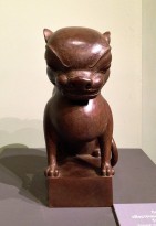 Даши Намдаков — Серия 'Восточный календарь', Тигр (анфас), 2015 (бронза, патина)