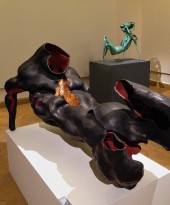 Даши Намдаков — Энергия (ракурс), 2018 (бронза, патина, золото)