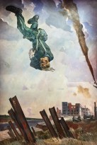 А. Дейнека - Сбиитый ас, 1943 (холст, масло)