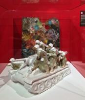 А. Дейнека - Танк (фарфор), ок. 1950