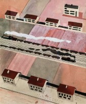 А. Дейнека - Уголь стране, 1930-31 (бумага, тушь, акварель, белила)