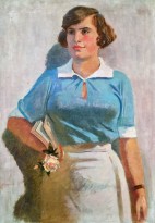 А. Самохвалов - Вузовка, 1936-37 (холст, масло)