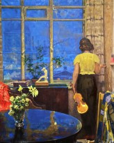 А. Самохвалов - Голубые сумерки, 1960 (холст, масло)