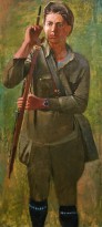 А. Самохвалов - Комсомолец, 1932 (холст, темпера)