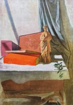 А. Самохвалов - Натюрморт со статуэткой, 1933 (холст, масло)