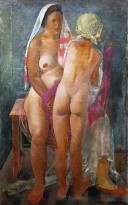 А. Самохвалов - После бани, 1927 (холст, масло)