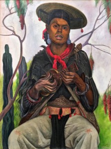 Диего Ривера - Уичоли, 1950 (холст, масло. Частное собрание)