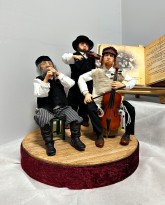 109 Елена Оскотская, Анатолий Зельберг (Израиль) — Еврейская мудрость. Клейзмеры — Fun Art Gallery, Яффо, 2023