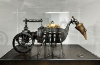 53 Пярвиз Гусейнов и Ирина Гундорина (Азербайджан) — Рак (из серии 'Знаки зодиака'), фрагмент — Fun Art Gallery, Яффо, 2023