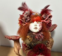 69 Юлия Коган (Израиль) — Дракон (фрагмент) — Fun Art Gallery, Яффо, 2023