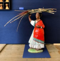 Екатерина Сухарева - Индия, 2014 (шамот, цветные глазури, надглазурная и подглазурная роспись)