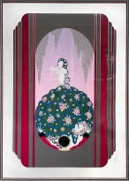 Роман Тыртов (Эрте) — Весеннее платье Венеры, 1983(сериография, тиснение фольгой, 51-300).