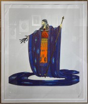 Роман Тыртов (Эрте) — Зевс, 1981 (сериография, тиснение фольгой, 67-300).