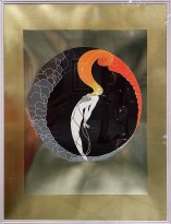 Роман Тыртов (Эрте) — Любовь. Серия 'Четыре эмоции', 1982 (сериография, тиснение фольгой, 47-300).