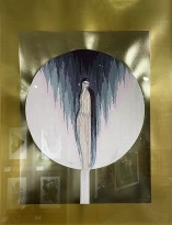 Роман Тыртов (Эрте) — Печаль. Серия 'Четыре эмоции', 1982 (сериография, тиснение фольгой, 47-300).