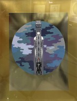 Роман Тыртов (Эрте) — Равнодушие. Серия 'Четыре эмоции', 1982 (сериография, тиснение фольгой, 47-300).