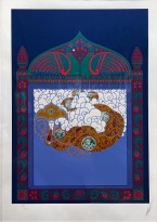 Роман Тыртов (Эрте) — Русская сказка, 1978 (сериография по эскизу для обложки журнала 'Харперс Базар', номер от ноября 1923, 49-300.