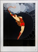 Роман Тыртов (Эрте) — Танцор. Серия 'Театральная сюита', 1983 (сериография, 286-300).