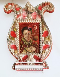 Фрида Кало - Диего и я, 1944 (мазонит, масло. Частное собрание)