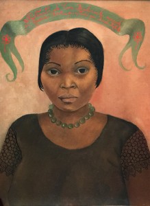 Фрида Кало - Портрет Евы Фредерик, 1931 (холст, масло. Музей Долорес Ольмедо)