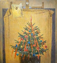 Геннадий Яндыганов — В мастерской, 2017 (холст, масло)