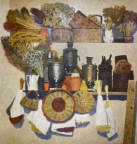 Геннадий Яндыганов — Вечер в мастерской, 2019 (холст, масло)