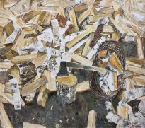 Геннадий Яндыганов — Перекур, 2010 (холст, масло)
