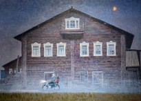 Геннадий Яндыганов — Северная ночь, 2020 (холст, масло)