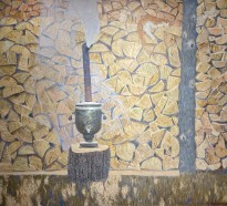 Геннадий Яндыганов — Теплый день, 2020 (холст, масло)